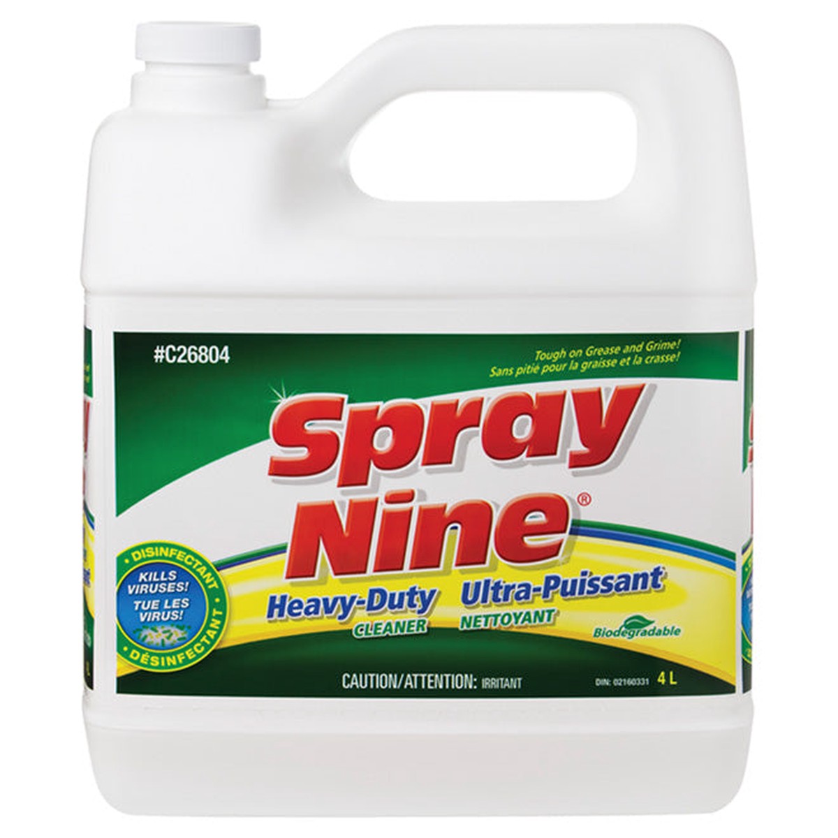 General Purpose Cleaner - Spray Nine Heavy Duty 4 L, C26804