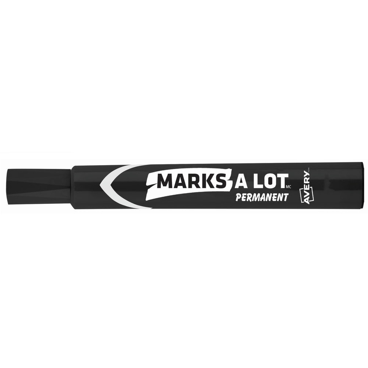 Marker - Black Chisel Point Marker, AVE84201