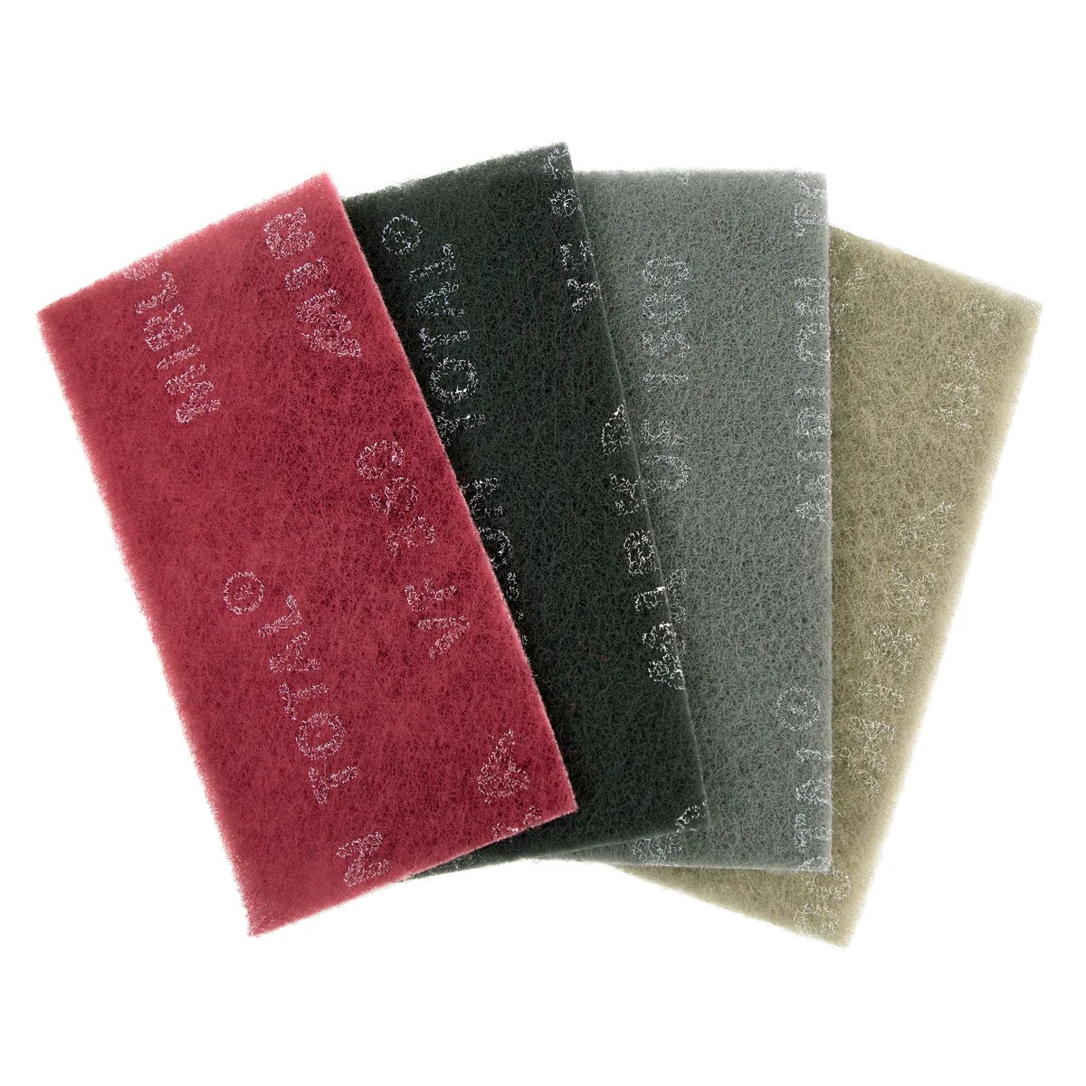 Scouring Pad - Mirka Mirlon Total 4 x 9 in Scuff Pads, (Package of 25), 18-118