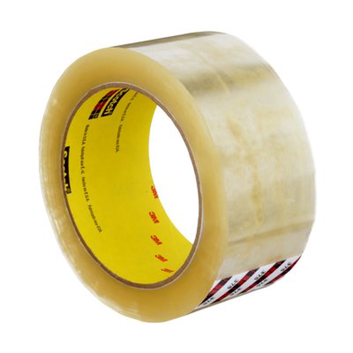 Tape - 3M Scotch Box Sealing Tape, 375, Clear, 48 mm x 50 m, 375-48X50-CLR