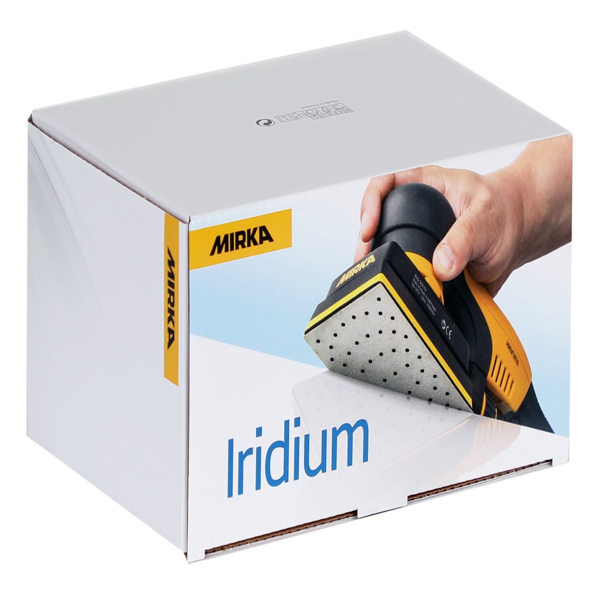 Abrasive Sheet - Mirka Iridium 3" x 4" 36-Hole Grip Discs, Various Grits