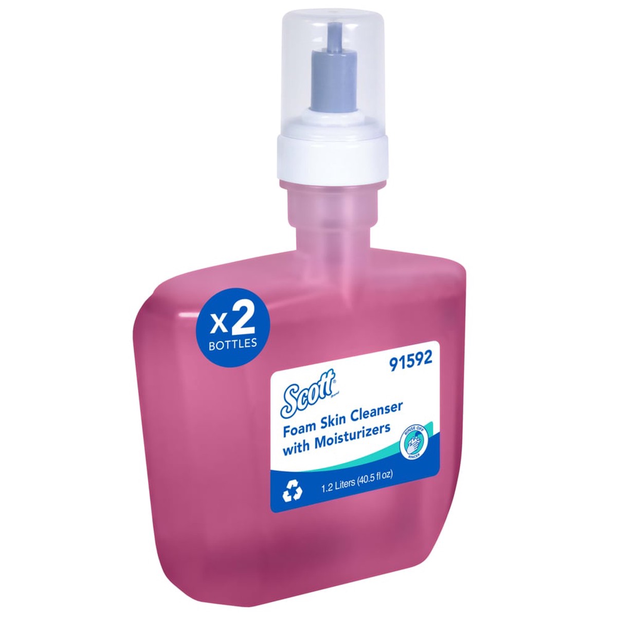 Soap - Scott Foam Skin Cleanser with Moisturizers 1.2 L (Case of 2 Cassettes), 91592