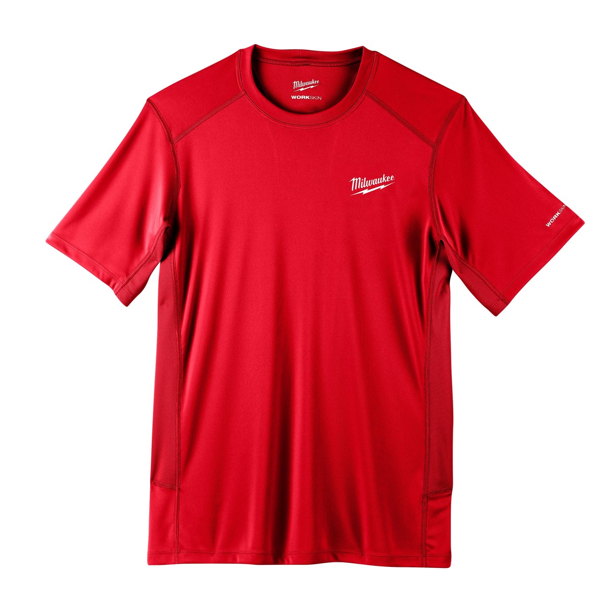 T-Shirt - Milwaukee WORKSKIN Lightweight Performance Shirt (Red, Black, Grey or Hi-Vis), 414