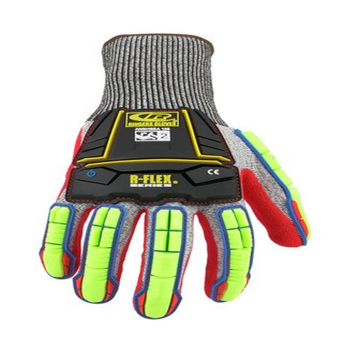 Anti-Impact Gloves - Ansell Ringers Nitrile Half-Dipped, R065