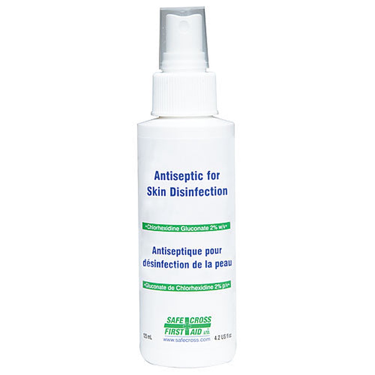 Antiseptic - Safecross Antiseptic Skin Cleanser, 125 mL, Spray Pump 06104