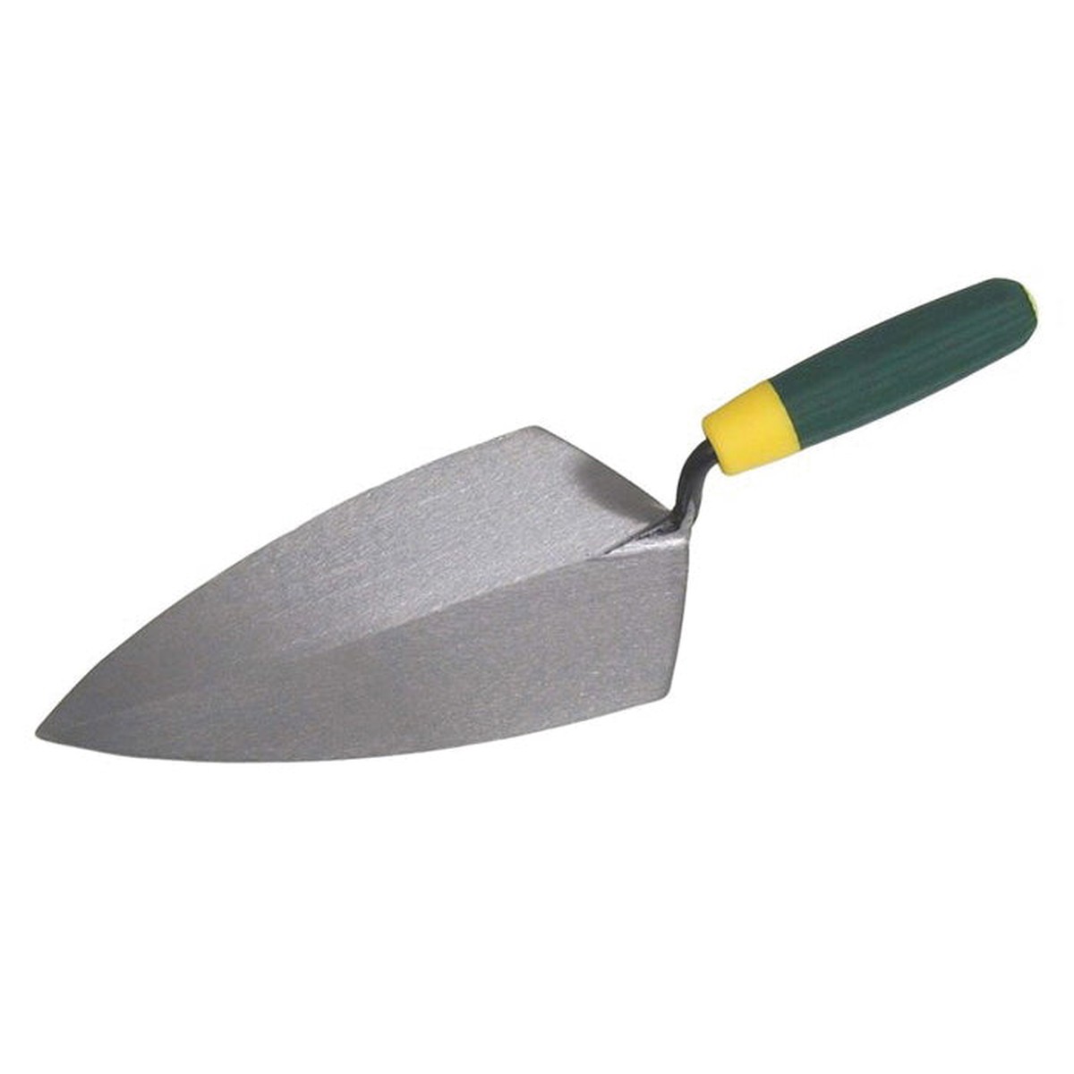 Concrete Trowels - Richard Pointing Trowel, 10 in L x 5 in W, High Carbon Steel Blade, Rubber BP-210