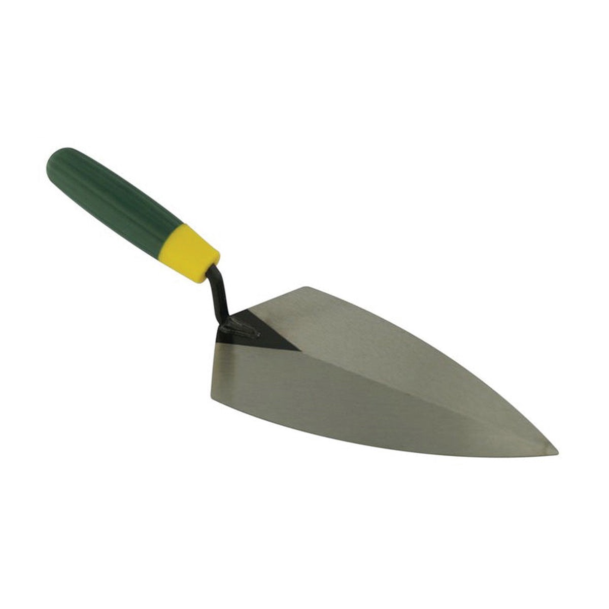 Concrete Trowels - Richard Pointing Trowel, 9 in L x 4-1/2 in W, High Carbon Steel Blade, Rubber BP-209
