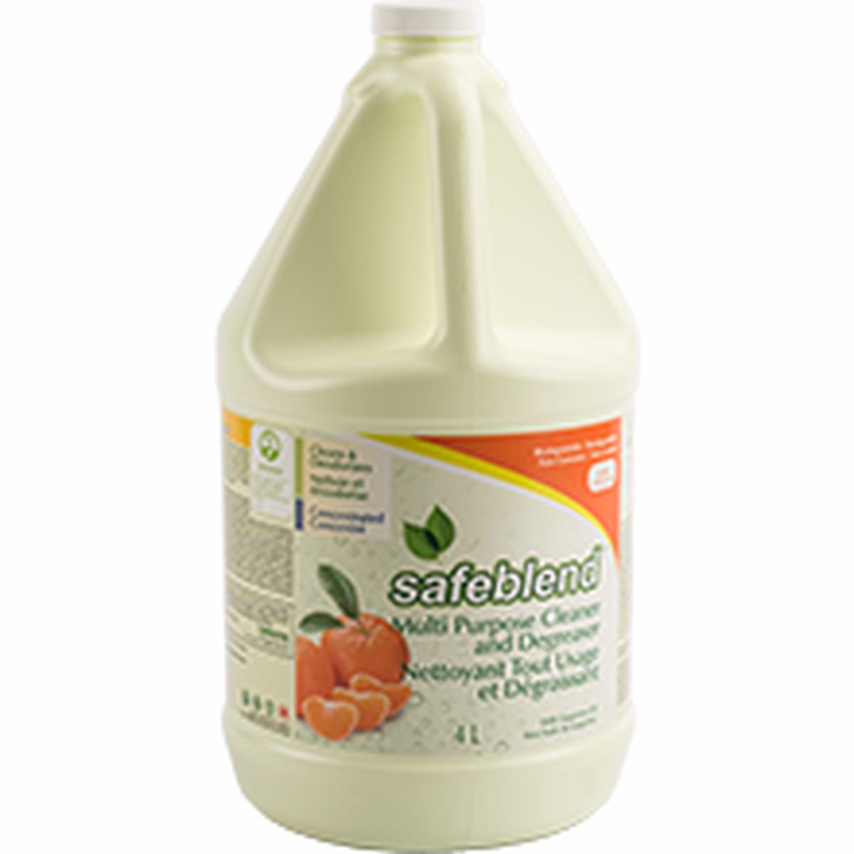 General Purpose Cleaner - Safeblend Multi-Purpose Tangerine Oil (Case of 4) SAFCCTOG04