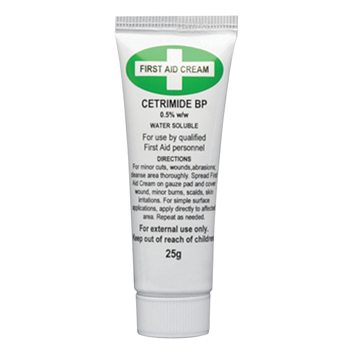 Skin Cream - Safecross First Aid Cream, Cetrimide, 25 g, Tube 05797