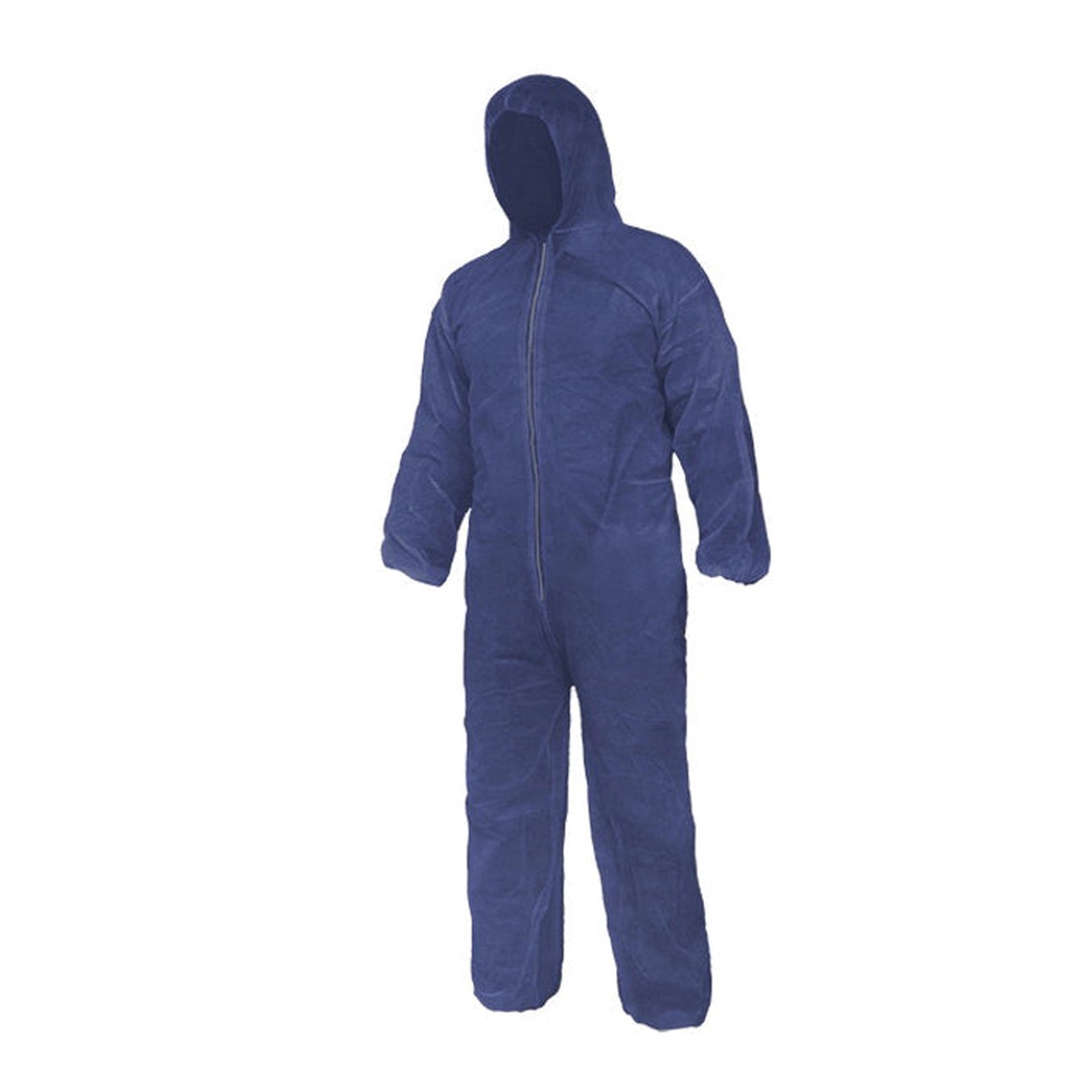 Coveralls - Ronco CARE Disposable With Hood, Blue, Polypropylene, 58 cm Chest, 155 cm L Inseam 425