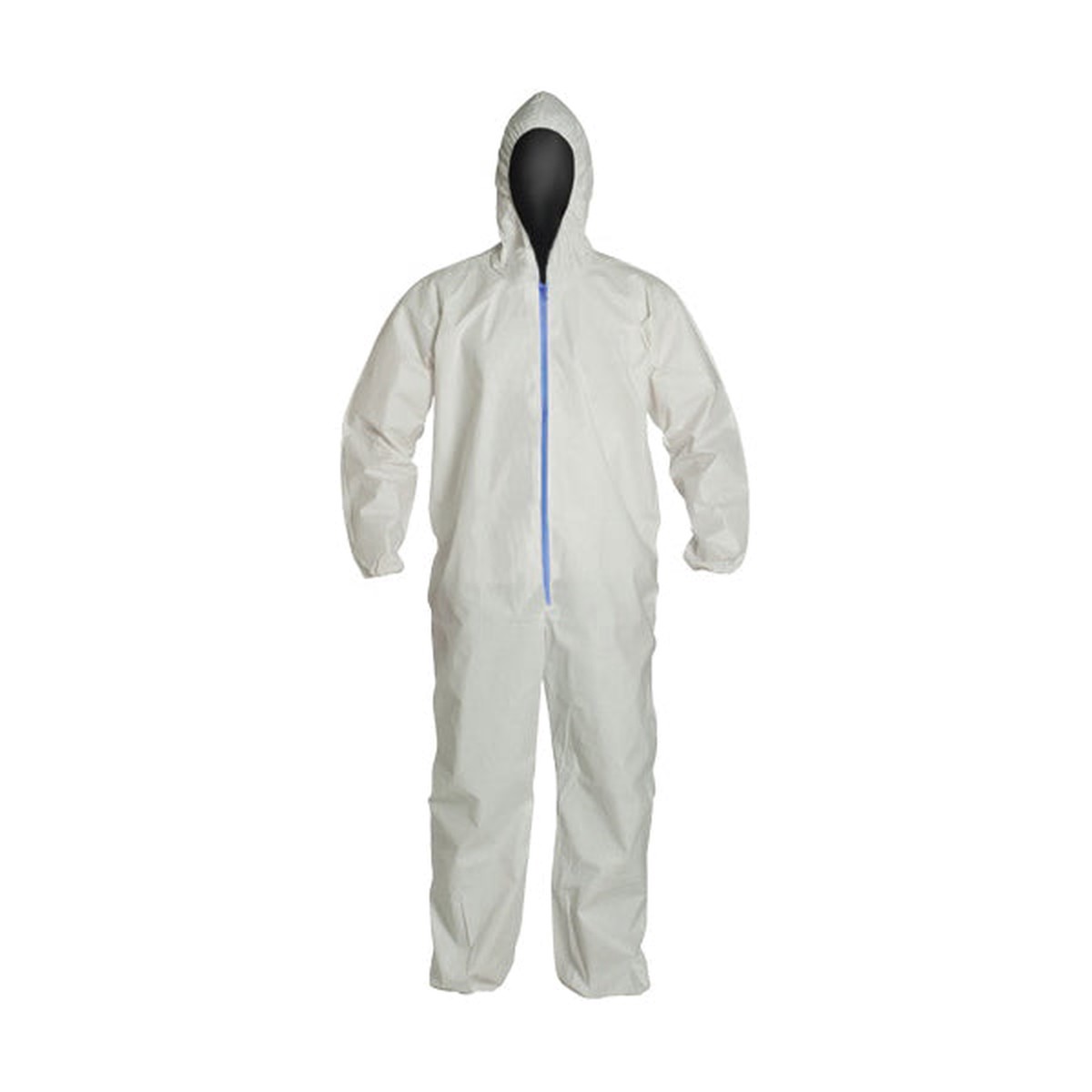 Coveralls - Ronco CoverMe Extra Protection Disposable With Hood, S, White, Microporous Fabric, 58 cm Chest, 155 cm L Inseam 40-261