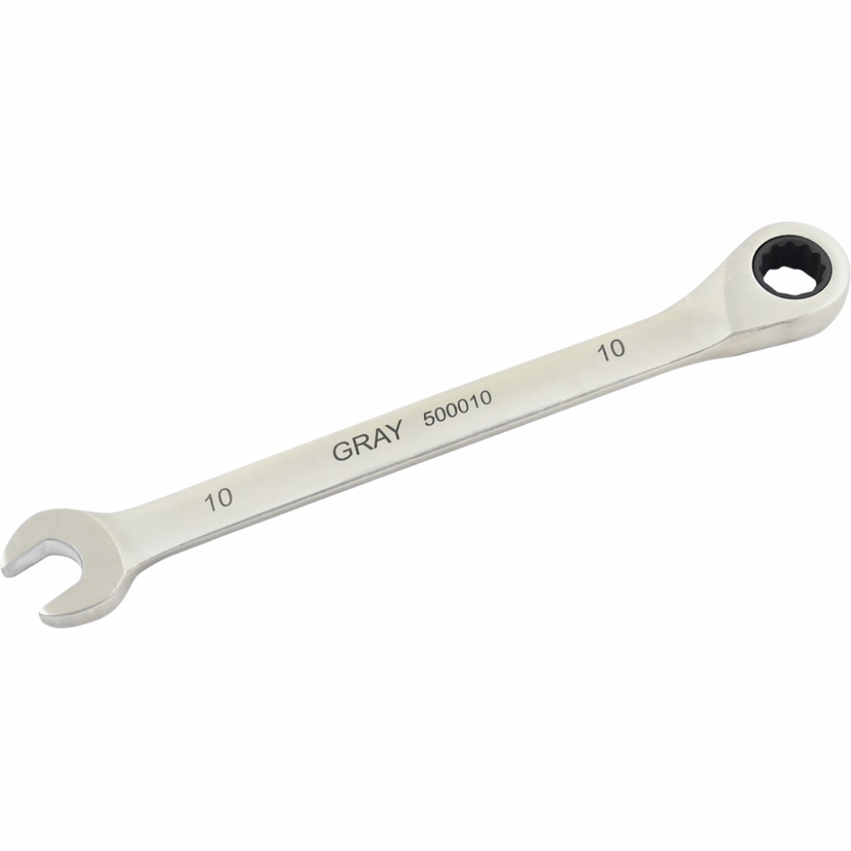 Wrench - Gray Tools Metric Combination Fixed Head Multi-Gear Ratcheting Wrenches, Various Sizes