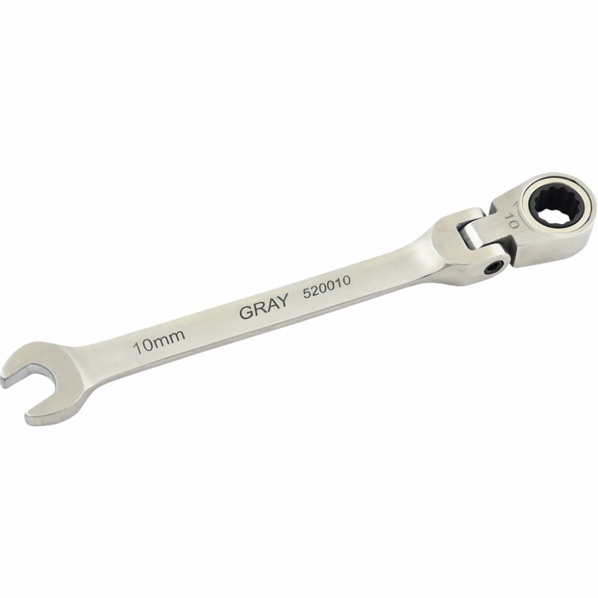 Wrench - Gray Tools Metric Combination Flex Head Multi-Gear Ratcheting Wrenches, Various Sizes