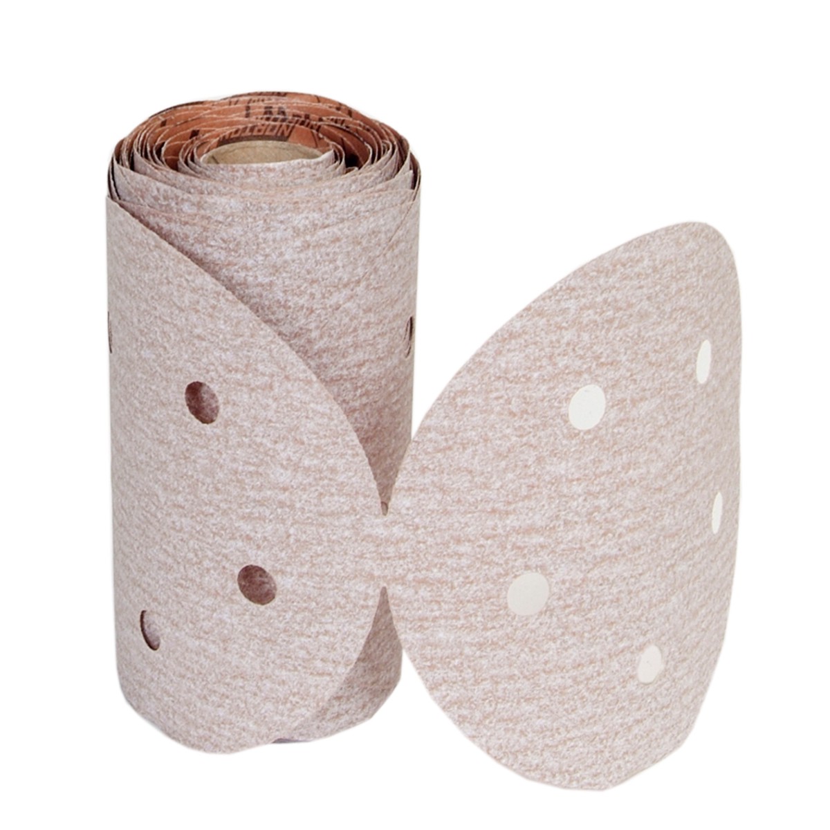 Abrasive Disc Roll - Norton A275OP AO Medium Grit Paper PSA Vacuum Disc Roll (100/Roll)