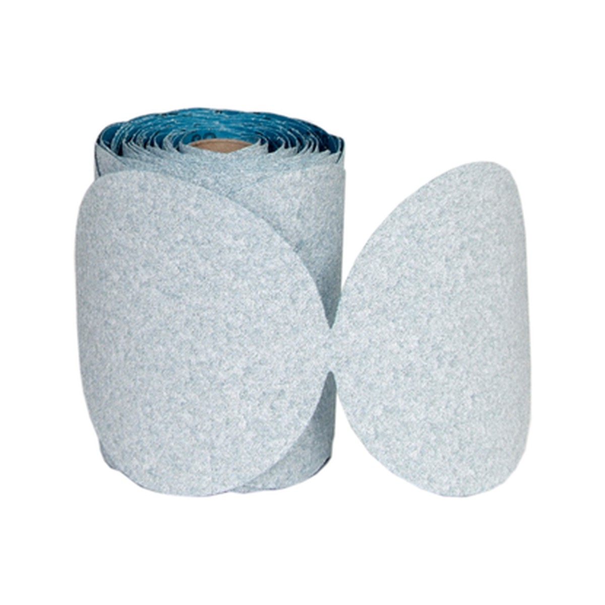 Abrasive Disc Roll - Norton Dry Ice A975 CA Fine Grit Paper PSA Disc Roll (100/Roll)