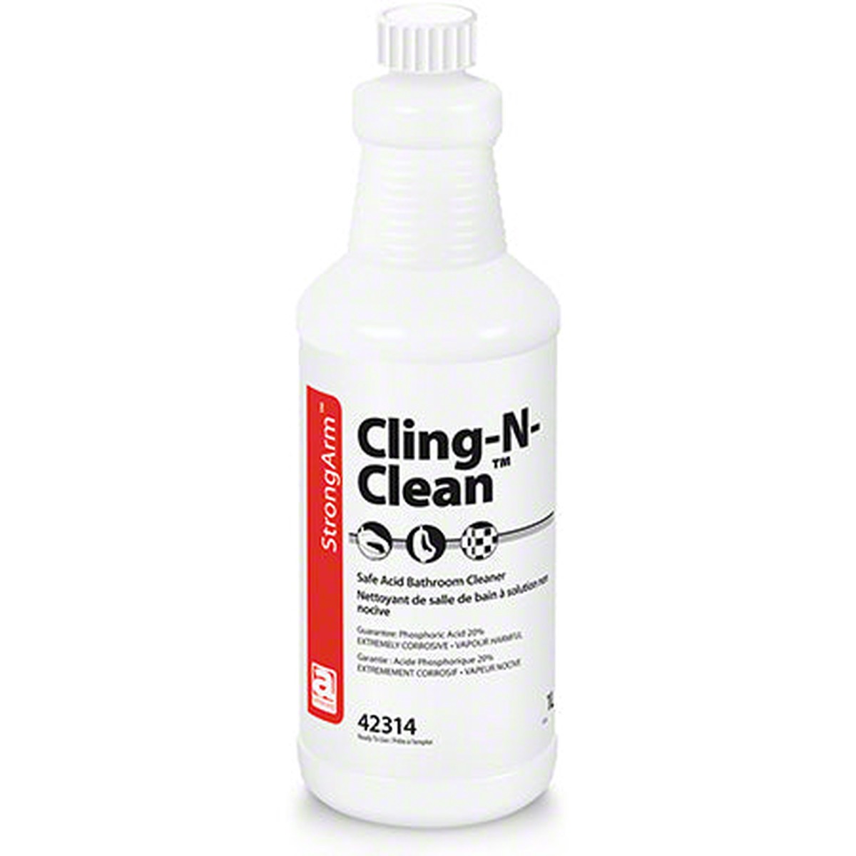 Bathroom Cleaner - StrongArm Cling-N-Clean 1L, 42314