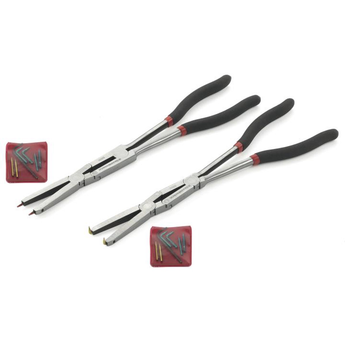 Pliers - Gearwrench 2 Piece Double-X Internal and External Snap Ring Plier Set, 82110