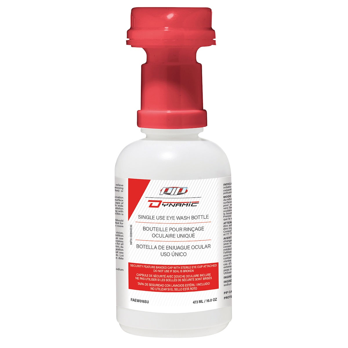 Eyewash - Dynamic Saline Single Use, FAEW016SU / FAEW032SU