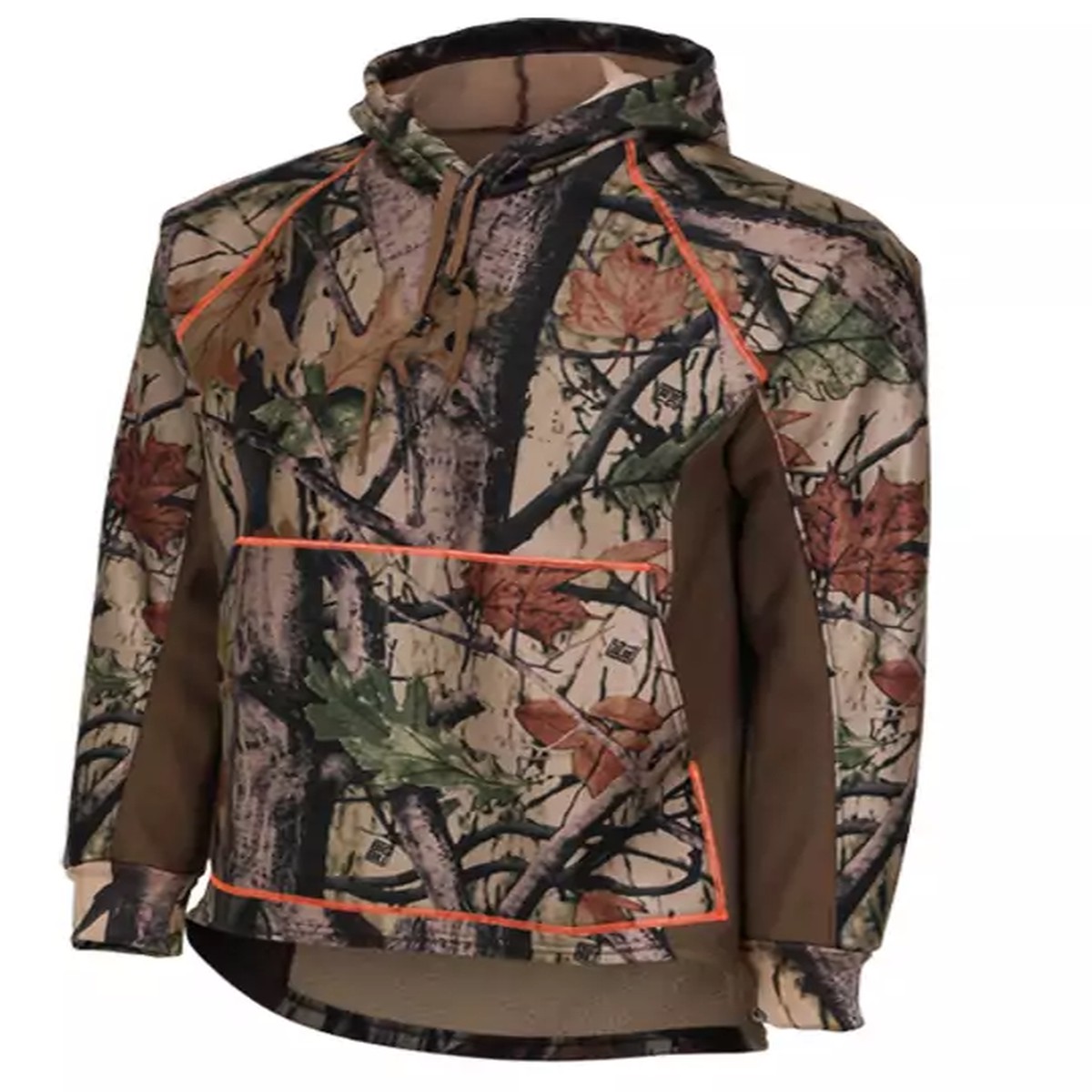 Hoodie - Big Bill Sherpa Lined Softshell Camo Hoodie, BBH20