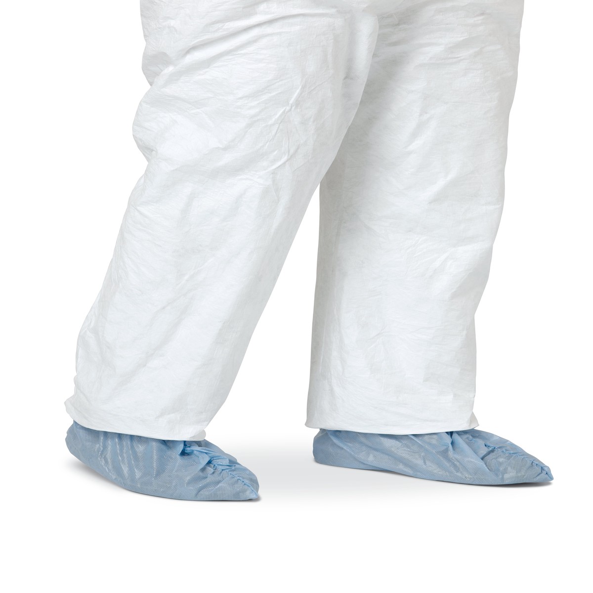 Shoe Cover - DuPont ProShield 30 Serged Seams, Elastic Opening, 5.5" Height, Blue (Case of 200) PE440S