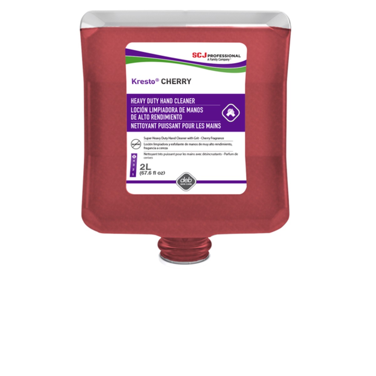 Soap - SC Johnson Professional Kresto Cherry Super Heavy Duty Hand Cleanser KCH2LT
