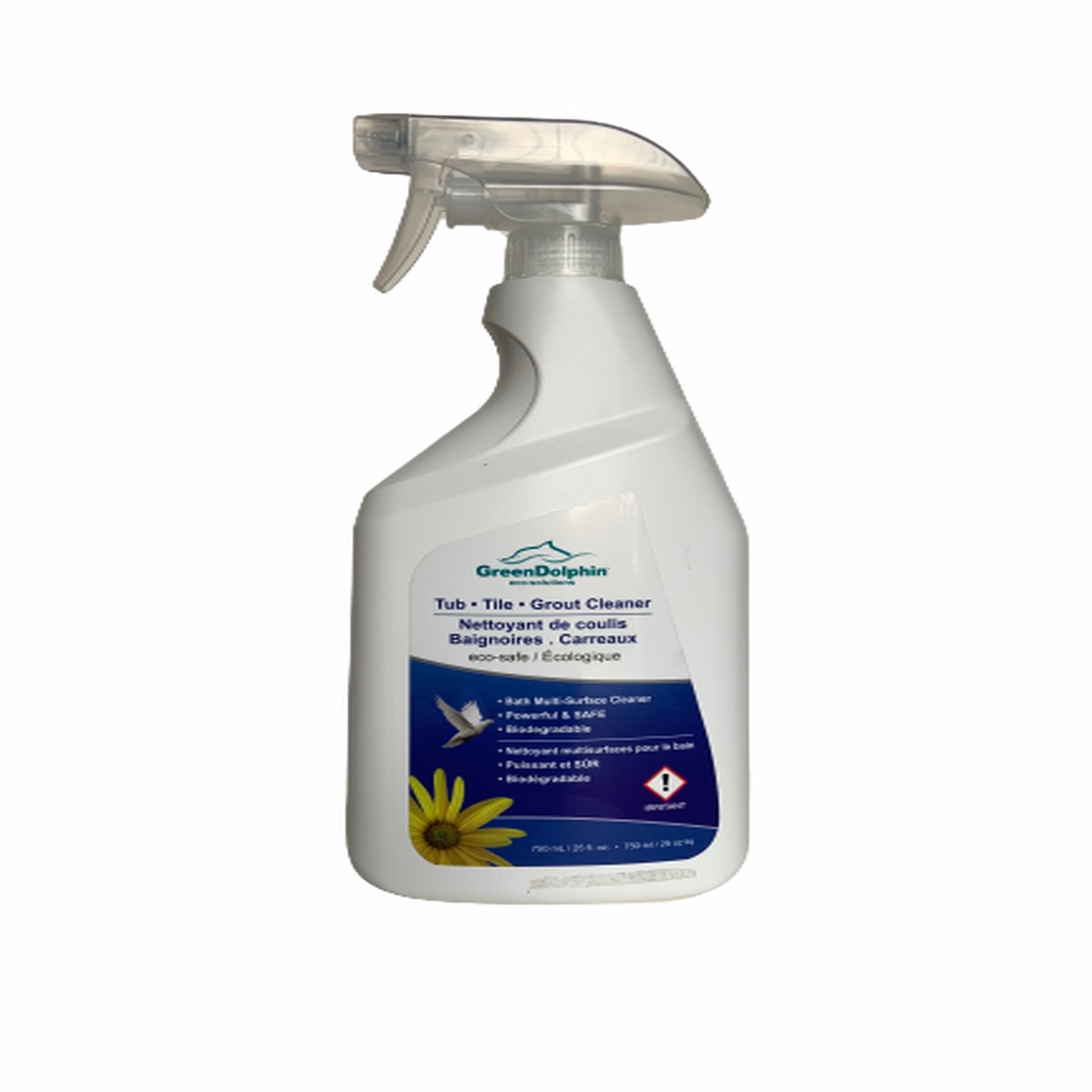 Bathroom Cleaner - Green Dolphin Tub, Tile & Grout Cleaner, GD-TTGC