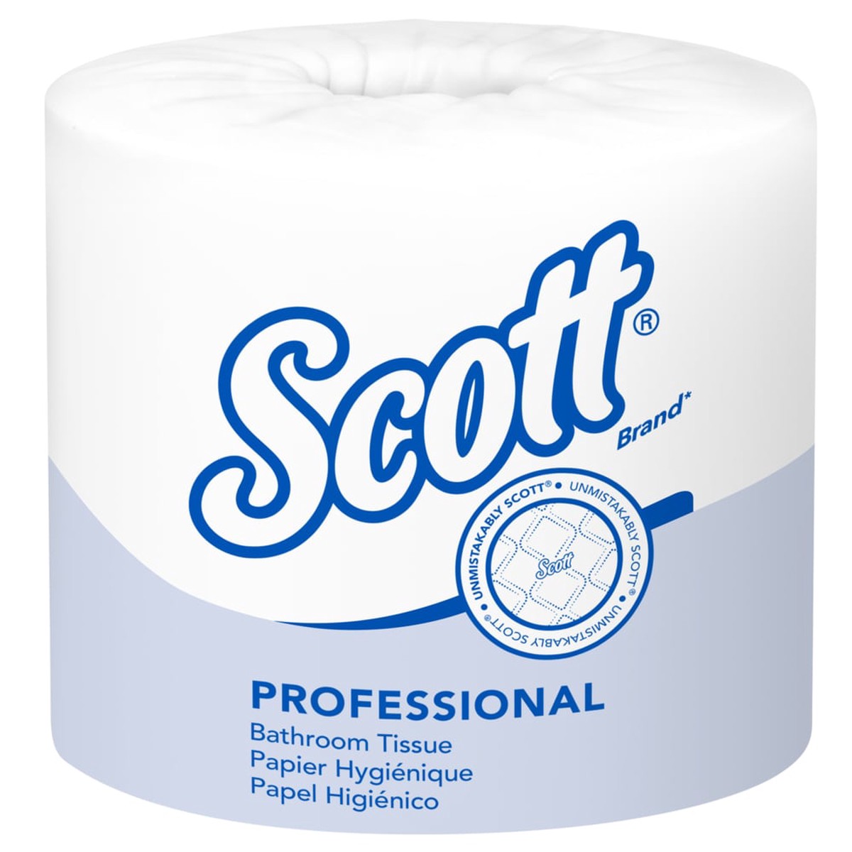 Bathroom Tissue - Scott Standard Roll Toilet Paper 1 Ply (Case of 80 Rolls), 05102