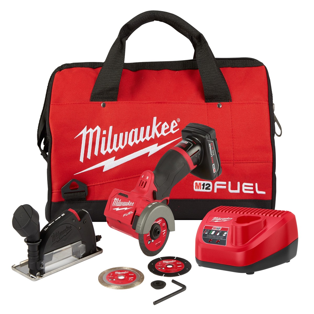 Circular Saw Kit - Milwaukee M12 FUEL 3" Compact Cut Off Tool - Kit, 2522-21XC