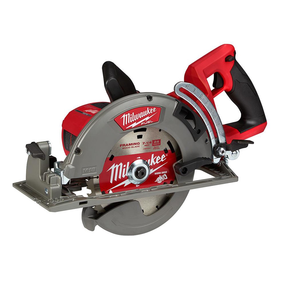 Circular Saw - Milwaukee M18 FUEL 18 Volt Lithium-Ion Brushless Cordless Rear Handle 7-1/4 in. Circular Saw (Tool Only), 2830-20