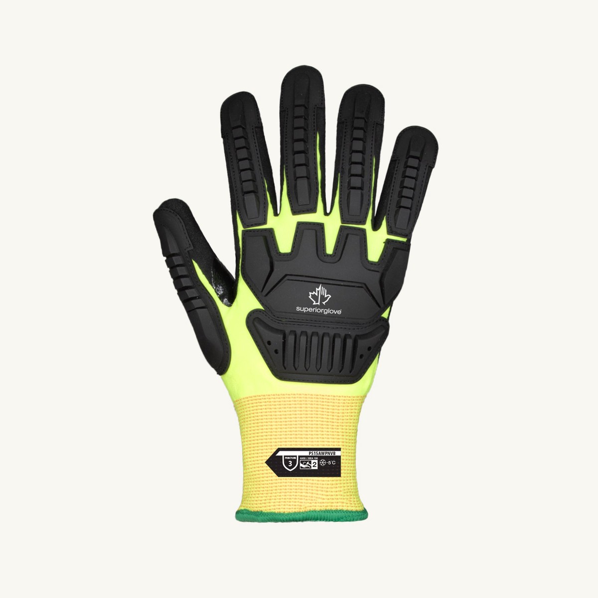 Anti-Impact Gloves - Superior Glove Dexterity Hi-Viz Anti-Impact Gloves, PS15AWPNVB