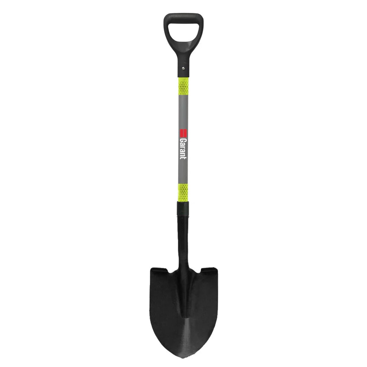 Shovel - Garant Round Shovel with D-Handle & Reflective Strip, 85638 / GFHR2FD