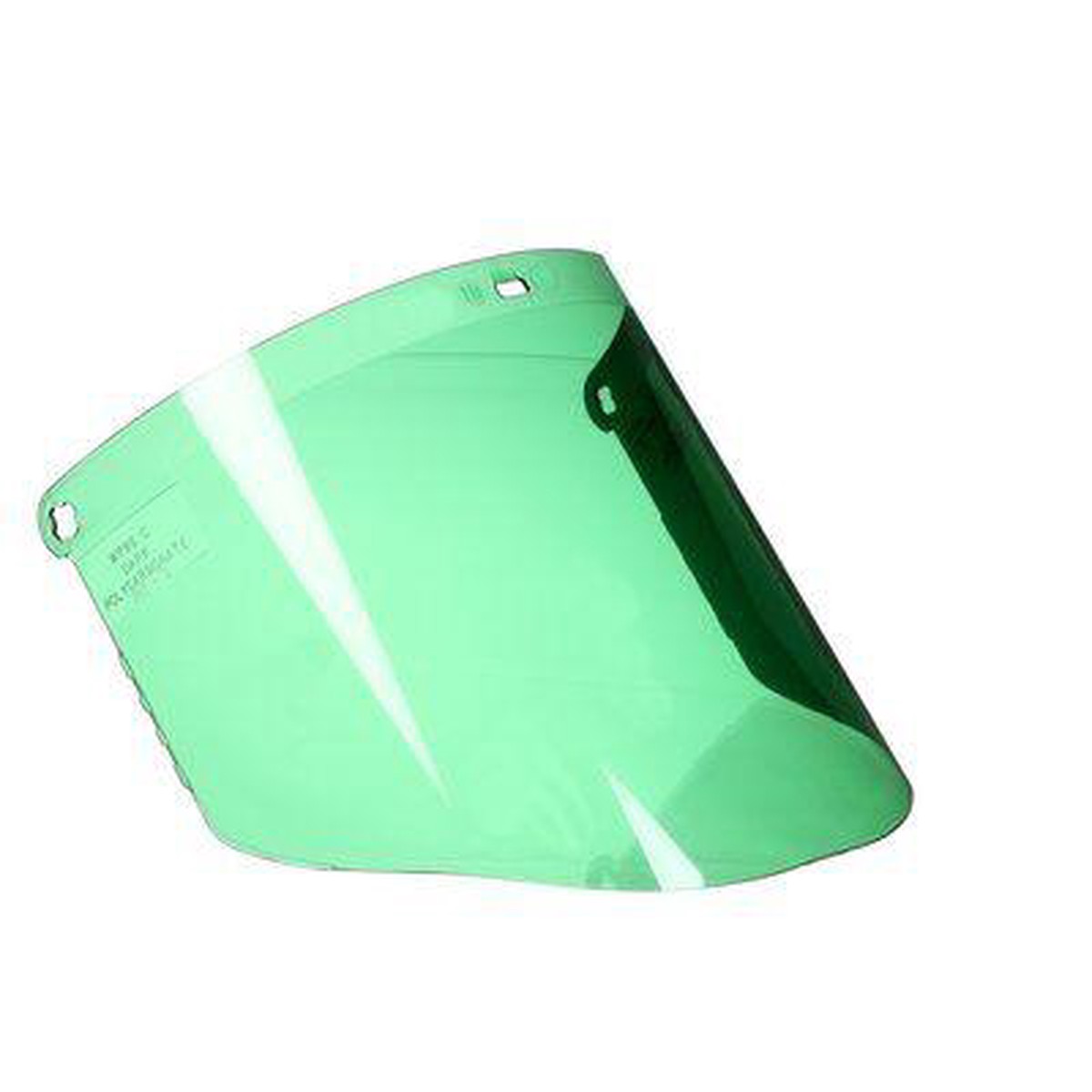 Face Shield - 3M Polycarbonate, Molded, Dark Green (Case of 10) 82702-00000