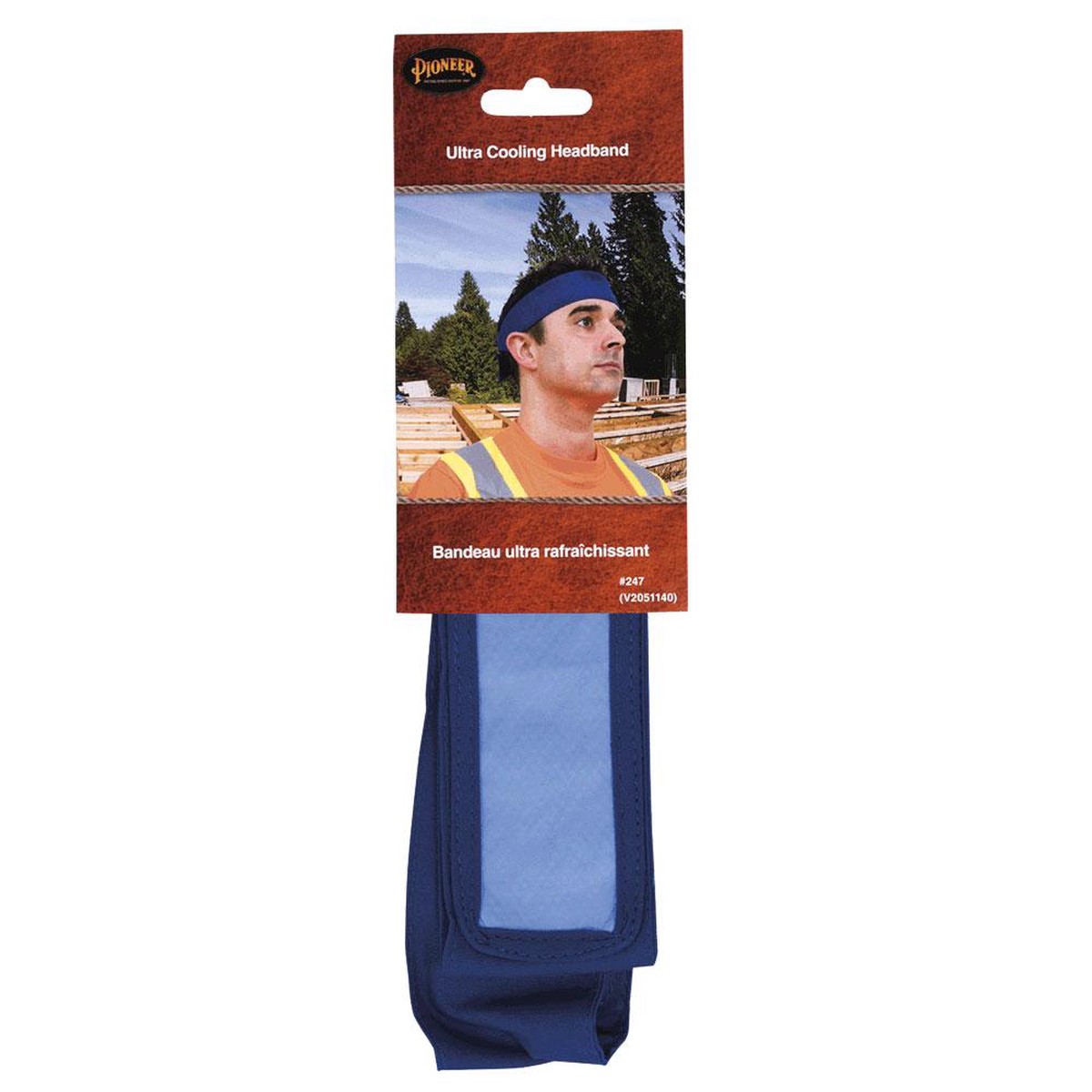 Headband - Pioneer Ultra Cooling Blue Headband, 247