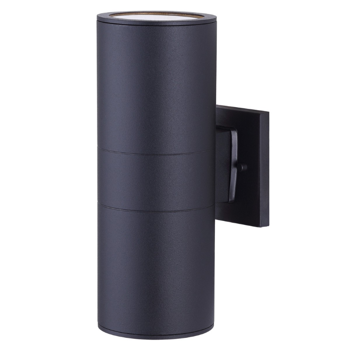 Outdoor Light - Canarm BAYLYN Matte Black 2-Light IOL282BK