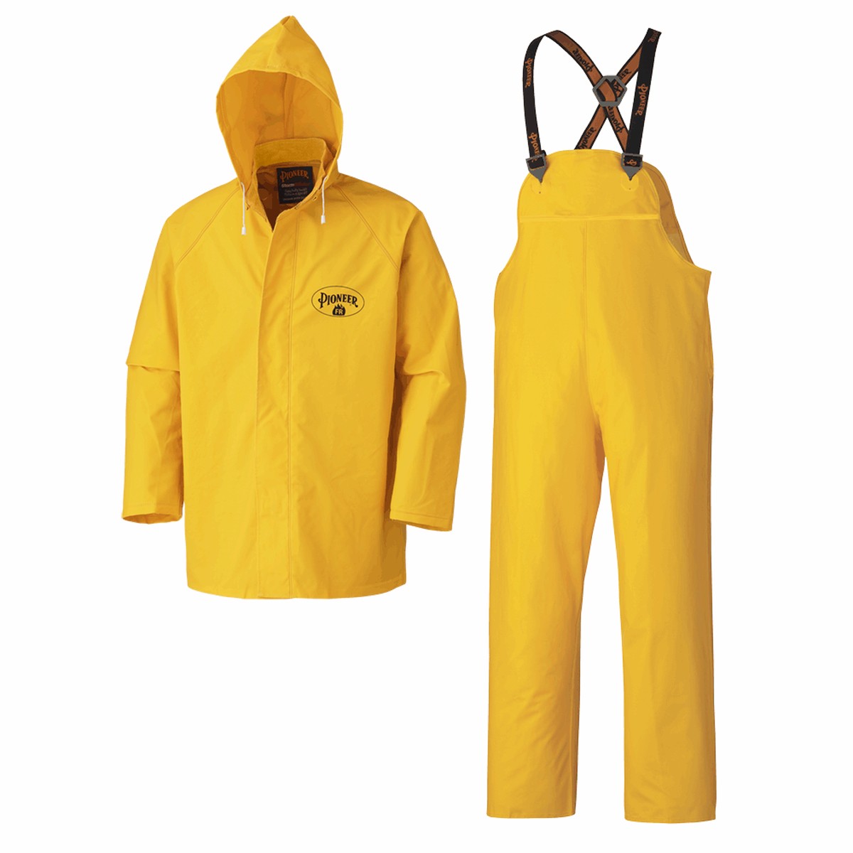 Rain Suit - Pioneer Flame Resistant Waterproof Heavy-Duty 3-Piece Rainsuit, 571
