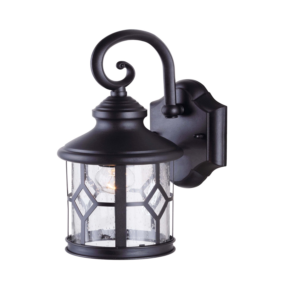 Outdoor Light - Canarm ATLANTA Small Black Downlight IOL208BK