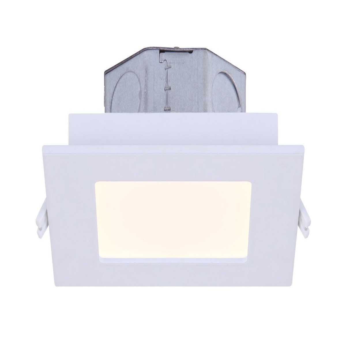 Pot Light - Canarm Recessed 4" Square White DL-4-9ER-WH-C