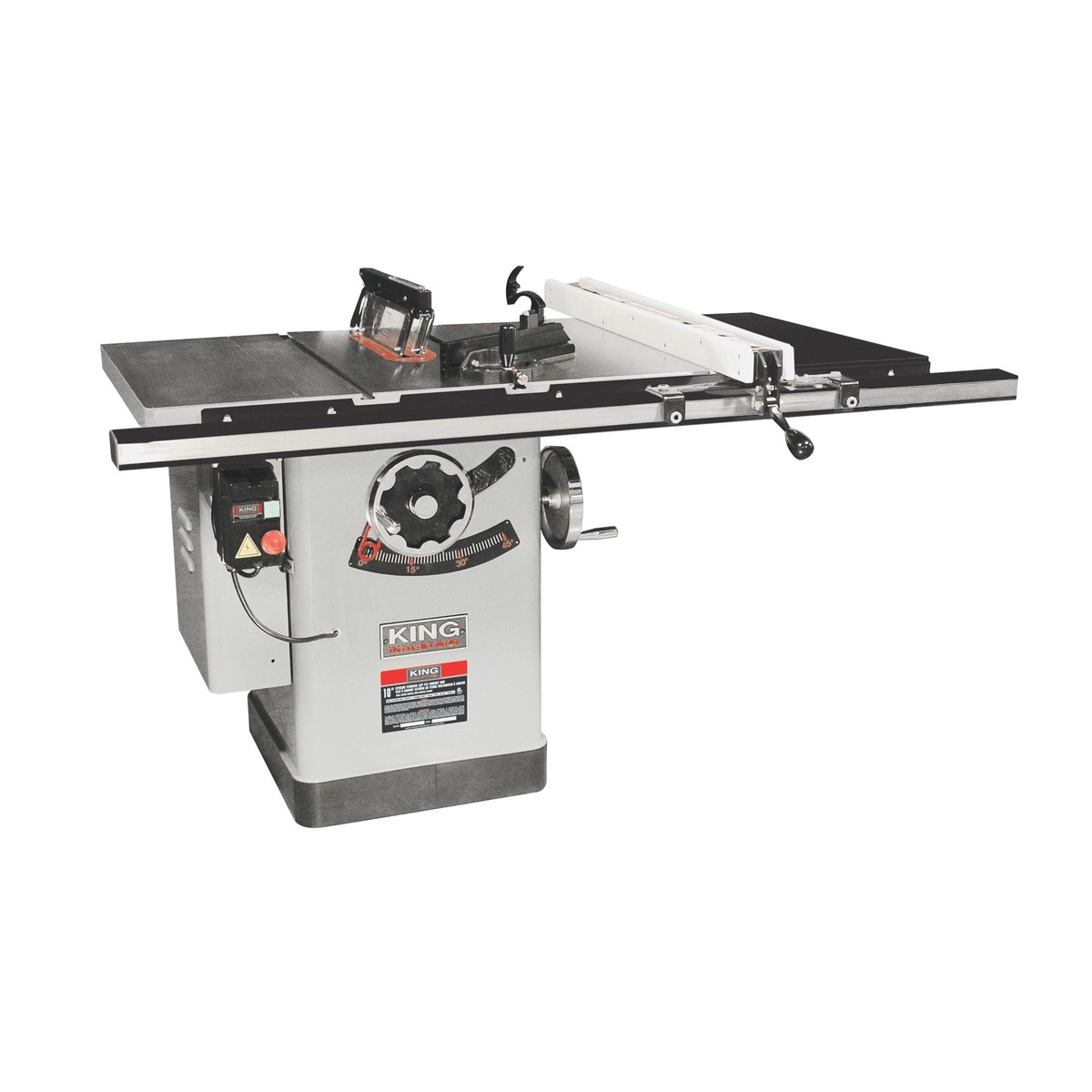 Table Saw - King Canada Industrial 10" Extreme Cabinet Table Saw with 30" Industrial Rip Fence System KC-26FXT/i30/30