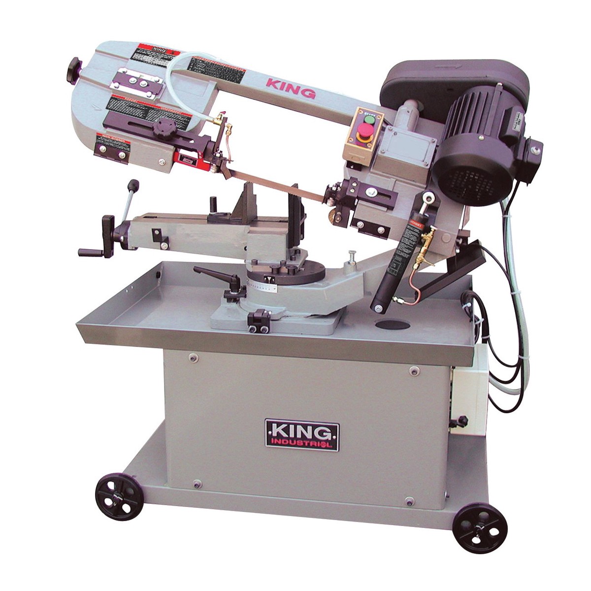 Bandsaw - King Canada 7" X 12" Dual Swivel Metal Cutting Bandsaw KC-712DS