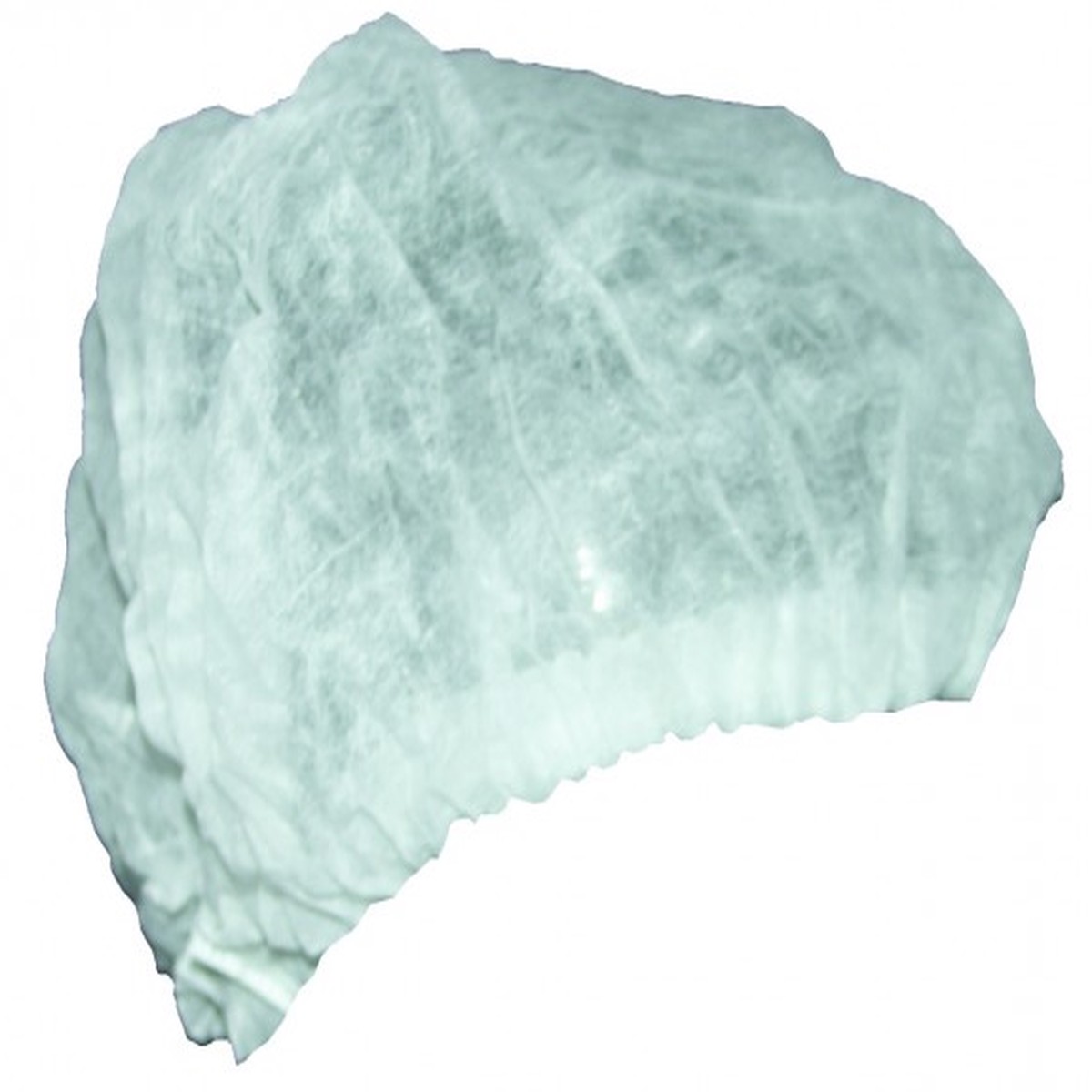 Bouffant Cap - Ronco COVA-CAP Pleated White Non-Woven Polypropylene 21" (Package of 250) 771