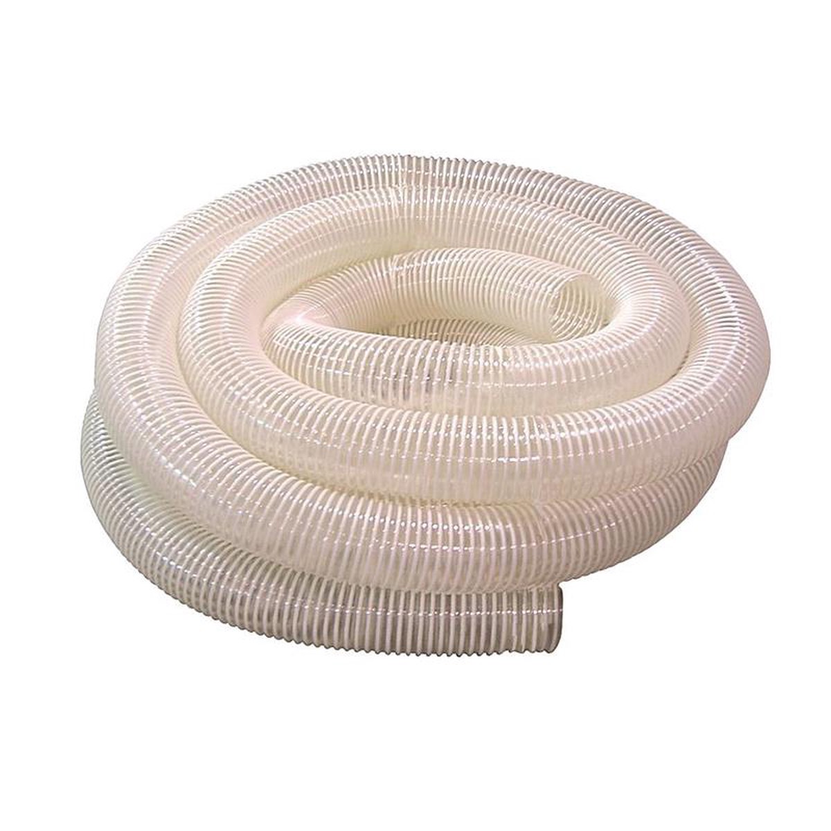 Collapsible Hose - King Canada 4" X 50' Clear Flexible Collapsible PVC Hose K-1033-50