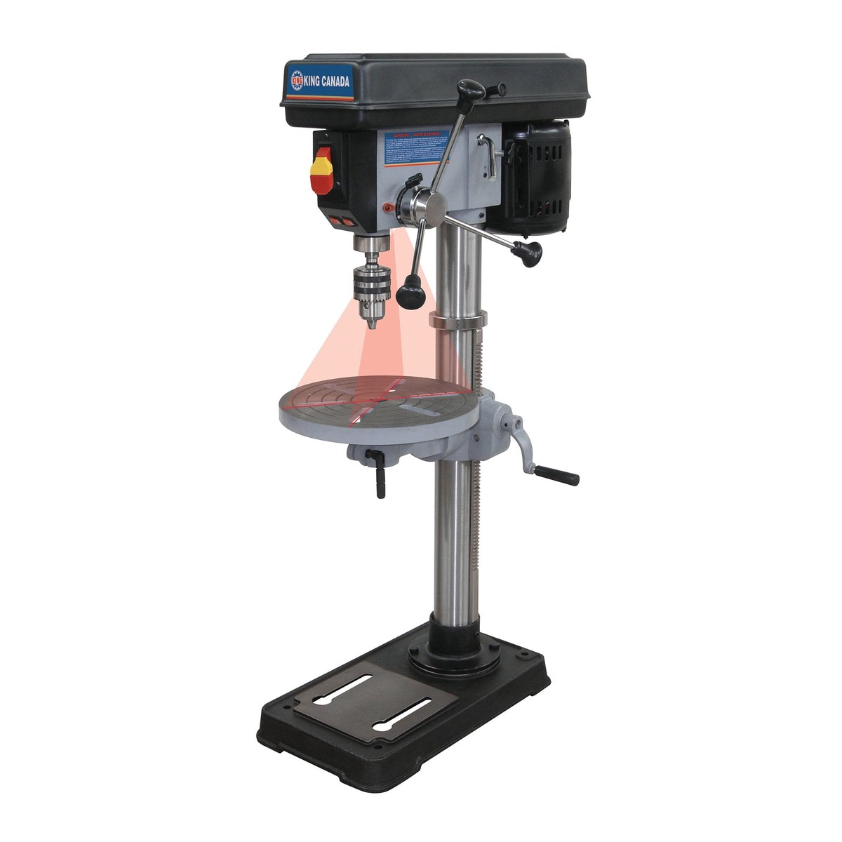 Drill Press - King Canada 13" Bench Drill Press with Dual Lazer Guide System KC-116N