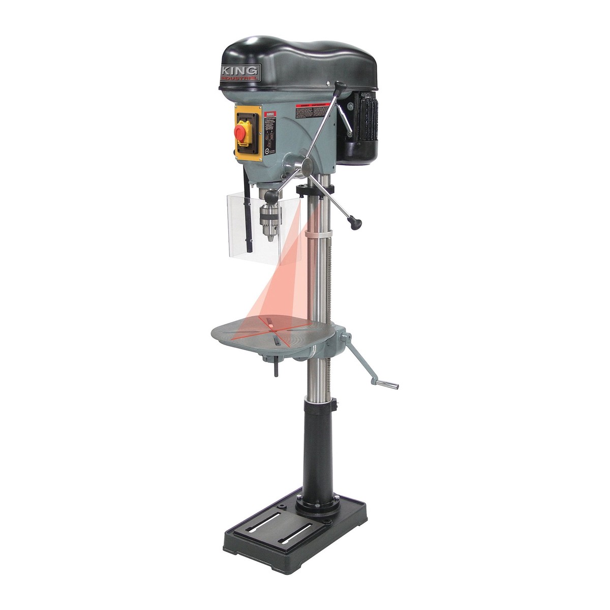Drill Press - King Canada 17" Long Stroke Drill Press with Safety Guard KC-119FC-LS