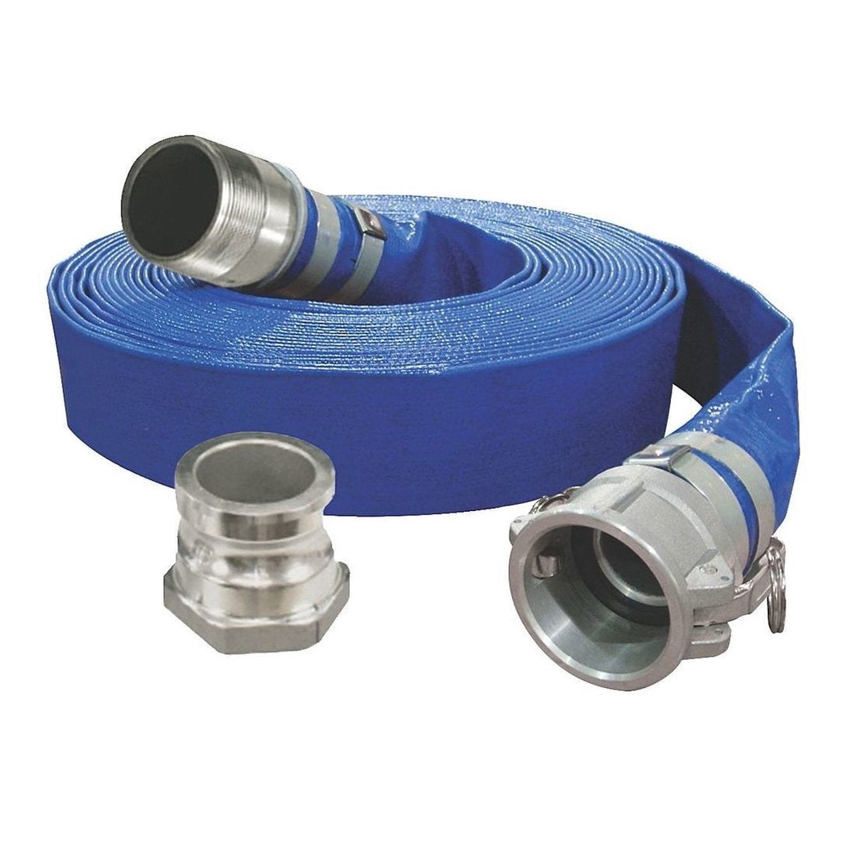 Hose Kit - King Canada 2" X 50' PVC Discharge Hose Kit for Water Pump KW-502