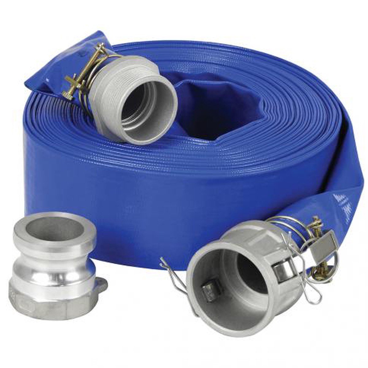 Hose Kit - King Canada 3" X 50' PVC Discharge Hose Kit for Water Pump KW-503
