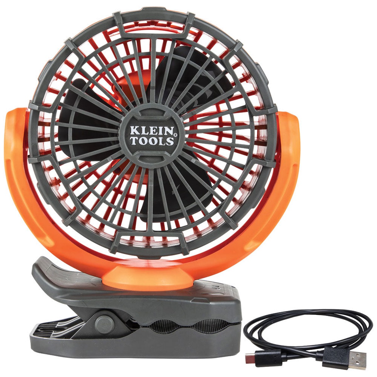 Jobsite Fan - Klein Tools Rechargeable Personal Jobsite Fan, PJSFM1