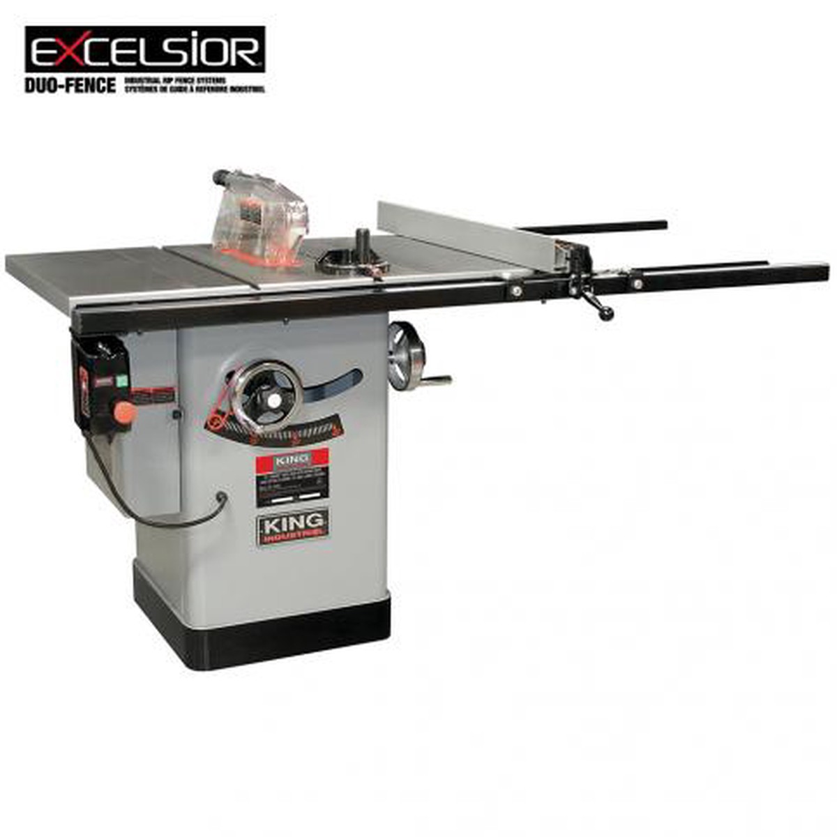Table Saw - King Canada Industrial 10" Cabinet Table Saw, KC-10KX/U50