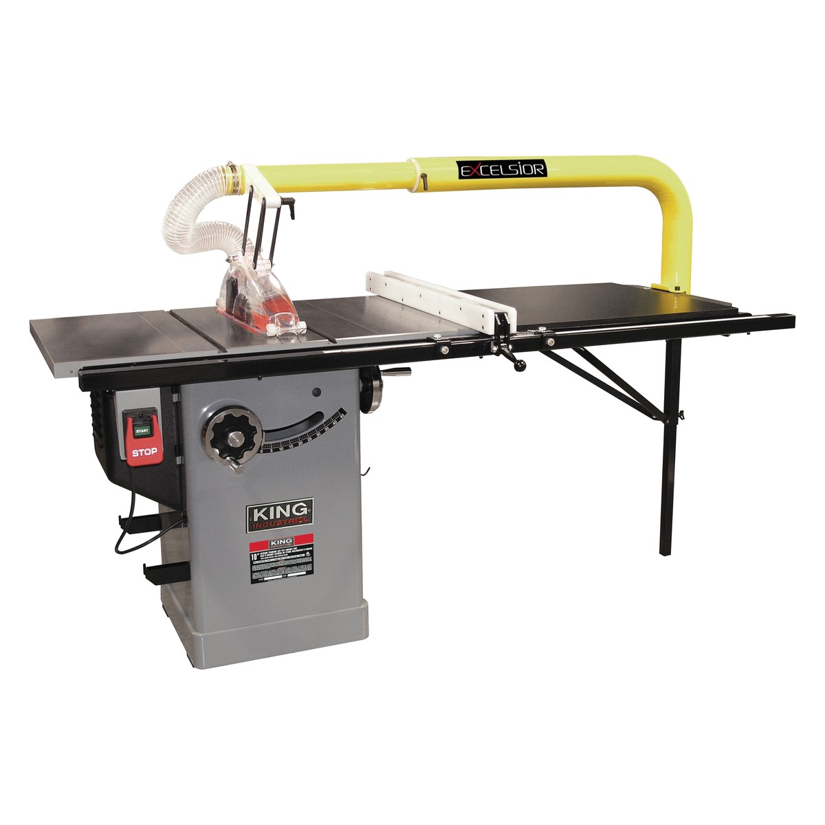 Blade Cover - King Canada Excelsior Overarm Blade Cover System with Dust Collection XL-1014