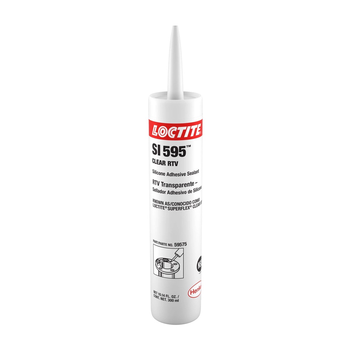 Adhesive Paste - Loctite 595 - Sealant Clear 300 mL 59575
