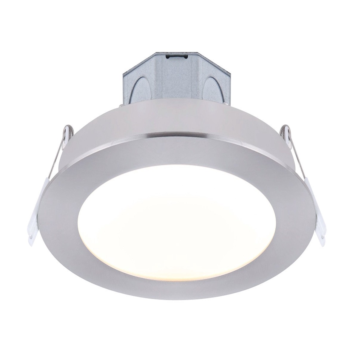 Pot Light - Canarm Recessed 6" Brushed Nickel DL-6-15RR-BN-C